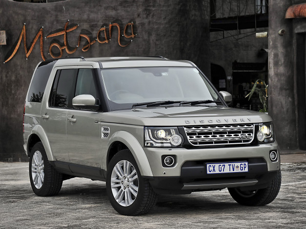 Обои картинки фото автомобили, land-rover, 2014, za-spec, sdv6, hse, discovery, 4, land, rover
