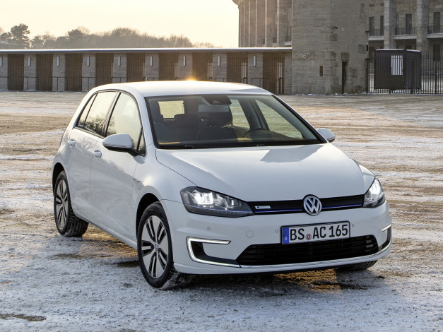 Обои картинки фото автомобили, volkswagen, e-golf, typ, 5g, 2013