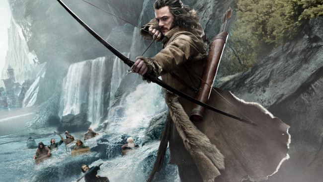 Обои картинки фото the hobbit,  the desolation of smaug, кино фильмы, лук
