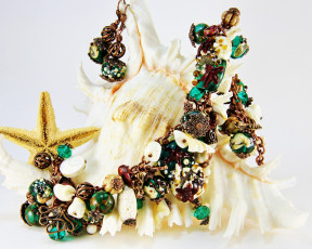 Картинка разное украшения +аксессуары +веера фон украшение бижутерия ожерелье