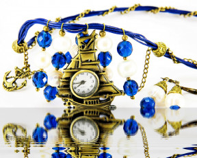 Картинка разное украшения +аксессуары +веера ожерелье бижутерия украшение фон