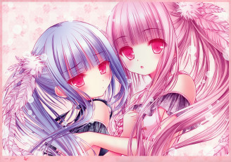 Картинка аниме tinkle+ artbook взгляд девушки арт tinkle