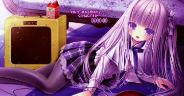 Картинка аниме tinkle+ artbook взгляд tinkle юбка девушка