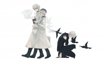 Картинка аниме tokyo+ghoul tokyo ghoul re токийский гуль перерождение kaneki ken sasaki haise arima kisho