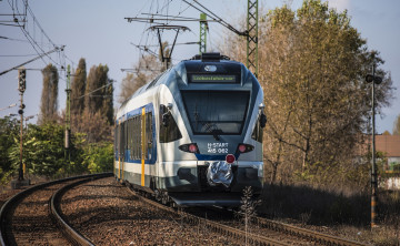 Картинка техника электрички железная дорога локомотив состав