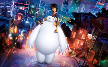 обоя мультфильмы, big hero 6, big, hero, 6