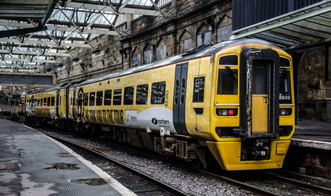 Обои картинки фото техника, поезда, железная, дорога, локомотив, состав