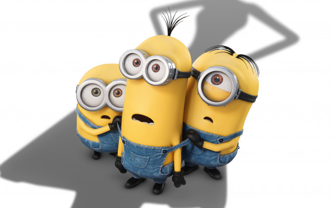 Обои картинки фото мультфильмы, minions, 2015, миньоны