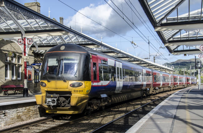 Обои картинки фото техника, поезда, железная, дорога, локомотив, состав