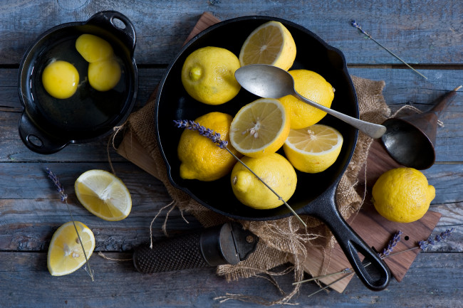 Обои картинки фото еда, цитрусы, лимоны