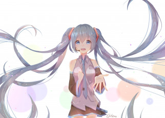 Картинка аниме vocaloid hatsune miku