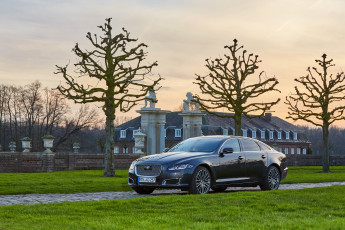 обоя автомобили, jaguar, 2015г, x351, worldwide, autobiography, xj, l