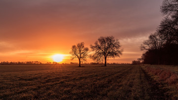 Картинка природа восходы закаты рассвет