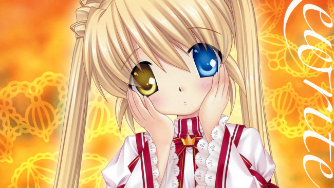 Обои картинки фото аниме, unknown,  другое, девушка, взгляд