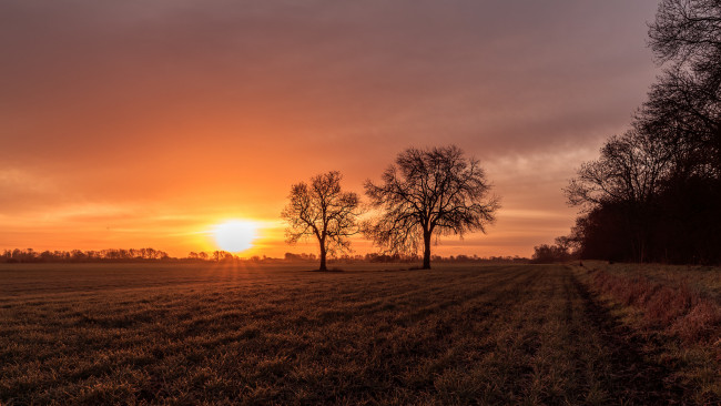 Обои картинки фото природа, восходы, закаты, рассвет