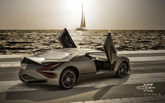 Обои картинки фото 2016-elibriea-equvallas-concept, автомобили, 3д, prototype