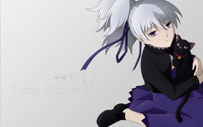 Обои картинки фото аниме, darker than black, инь