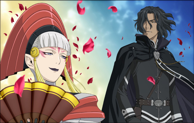 Обои картинки фото аниме, last exile, изгнанник, мужчина, девушка