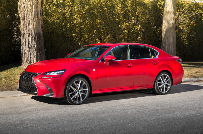 Обои картинки фото автомобили, lexus, f-sport, awd, gs, 350, 2016г