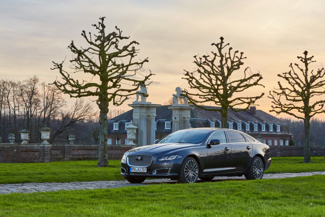 Обои картинки фото автомобили, jaguar, 2015г, x351, worldwide, autobiography, xj, l