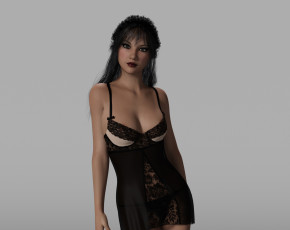 Картинка 3д+графика люди+ people фон взгляд девушка