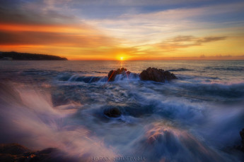 Картинка природа побережье рассвет