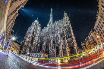 Картинка st +stephen`s+cathedral+vienna города вена+ австрия храм