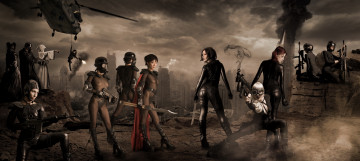 Картинка разное cosplay+ косплей девушки фон взгляд униформа оружие