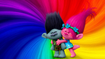 обоя мультфильмы, trolls