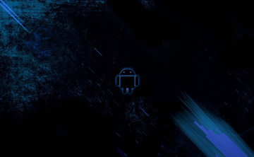 Картинка компьютеры android логотип фон
