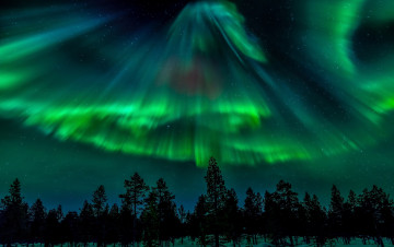 Картинка природа северное+сияние сияние