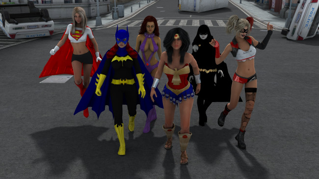 Обои картинки фото 3д графика, фантазия , fantasy, девушки, взгляд, фон