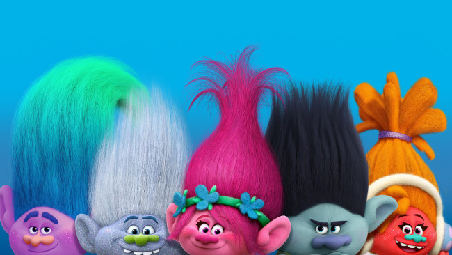 Обои картинки фото мультфильмы, trolls