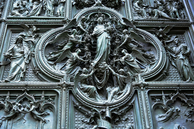 Обои картинки фото разное, элементы архитектуры, италия, милан