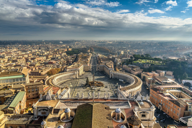 Обои картинки фото st peter``s basilica, города, рим,  ватикан , италия, храм