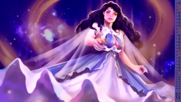 Картинка календари фэнтези взгляд девушка