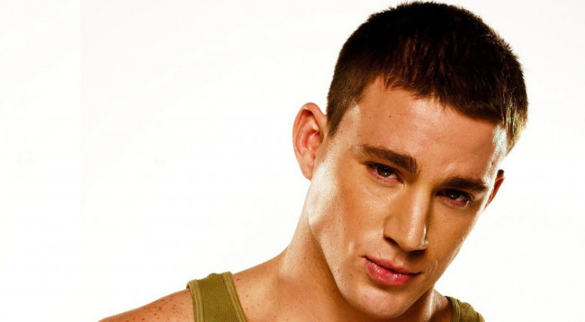 Обои картинки фото мужчины, channing taturn, майка, лицо, актер