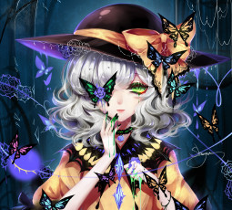 Картинка sheya аниме touhou девушка