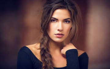 Картинка девушки -+лица +портреты девушка модель шатенка причёска красотка лицо макияж портрет взгляд karina suntseva