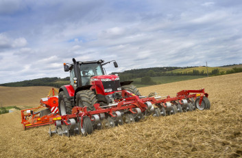 Картинка техника тракторы massey ferguson
