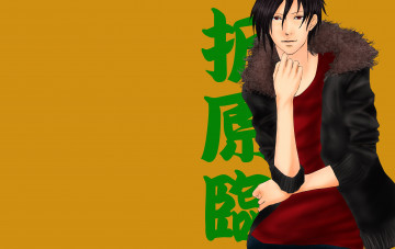 Картинка аниме durarara orihara izaya изая орихара