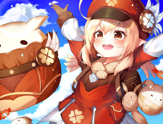 Обои картинки фото аниме, genshin impact, genshin, impact