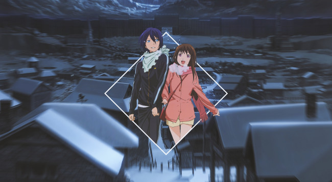 Обои картинки фото аниме, noragami, бездомный, бог