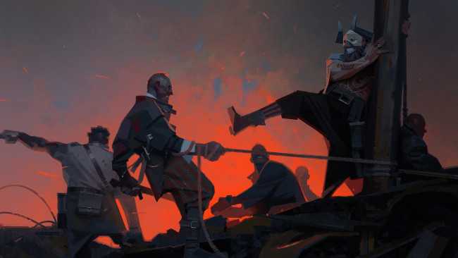 Обои картинки фото deathloop, видео игры