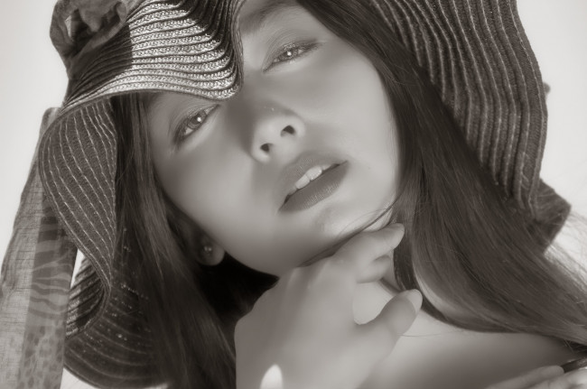 Обои картинки фото девушки, - лица,  портреты, портрет