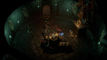 Картинка видео+игры pathfinder +wrath+of+the+righteous персонажи зал замок