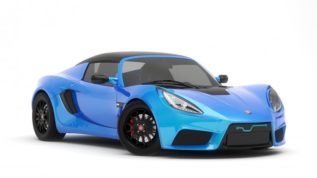 Обои картинки фото detroit electric sp 01, автомобили, -unsort, голубой