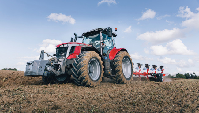 Обои картинки фото техника, тракторы, massey, ferguson