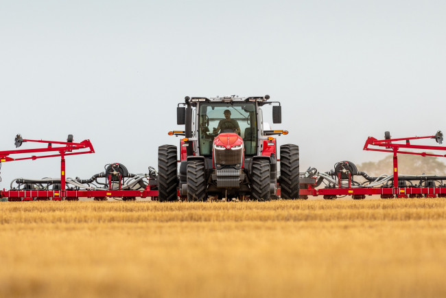 Обои картинки фото техника, тракторы, massey, ferguson