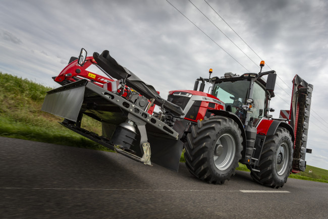 Обои картинки фото техника, тракторы, massey, ferguson